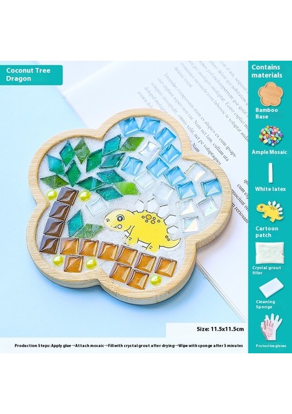 Çocuklar Dıy Yapım Malzemesi Kiti Dak Altlığı Sanat Eseri (Yurt Dışından)