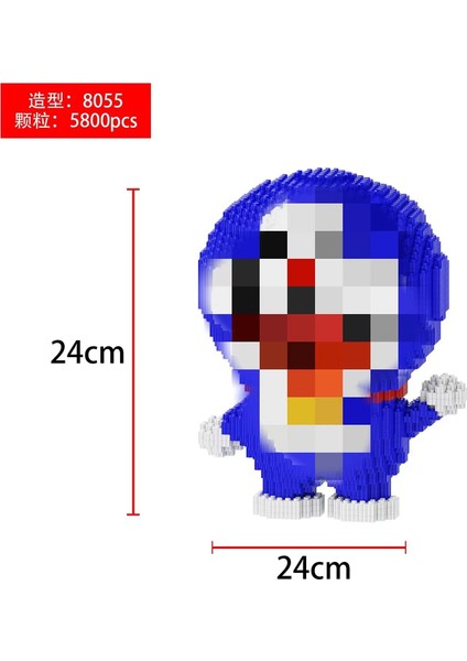 6-12 Yaş Tandem Küçük Parçacıklar Yapı Taşı Oyuncaklar Çocuk Eğitici Puzzle Yapboz Süsler (Yurt Dışından)