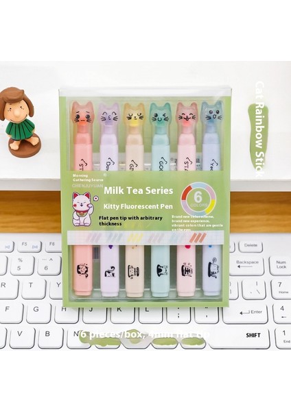 Renkli Keçeli Kalemler Çocuklara Küçük Hediyeler El Kitabı Sulu Boya Kalemleri (Yurt Dışından)