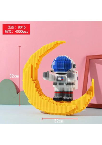 6-12 Yaş Tandem Küçük Parçacıklar Yapı Taşı Oyuncaklar Çocuk Eğitici Puzzle Yapboz Süsler (Yurt Dışından)