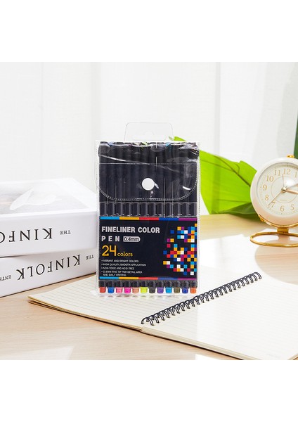 Suluboya Anahat Kalemi Çizim Seti 0.4mm Şırınga Nötr Kalem (Yurt Dışından)