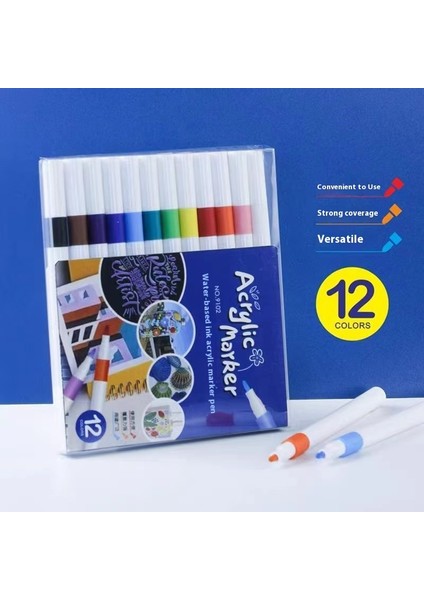 Markör Seti Çocuk Çizim Doodle Suluboya Kalemleri (Yurt Dışından)