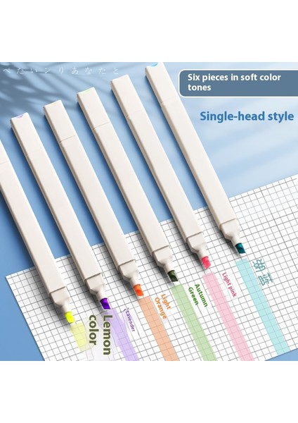 Fosforlu Kalem Öğrenci Kalemi Renkli El Yazısı Kalemi (Yurt Dışından)