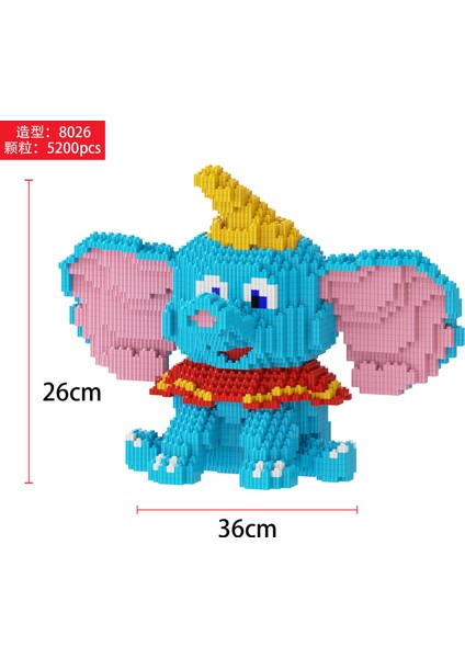6-12 Yaş Tandem Küçük Parçacıklar Yapı Taşı Oyuncaklar Çocuk Eğitici Puzzle Yapboz Süsler (Yurt Dışından)