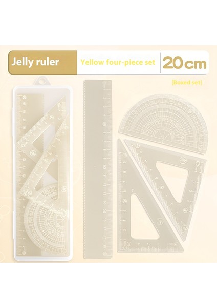 Öğrenmek Için Jöle Renkli Cetveller (Yurt Dışından)