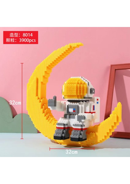 6-12 Yaş Tandem Küçük Parçacıklar Yapı Taşı Oyuncaklar Çocuk Eğitici Puzzle Yapboz Süsler (Yurt Dışından)