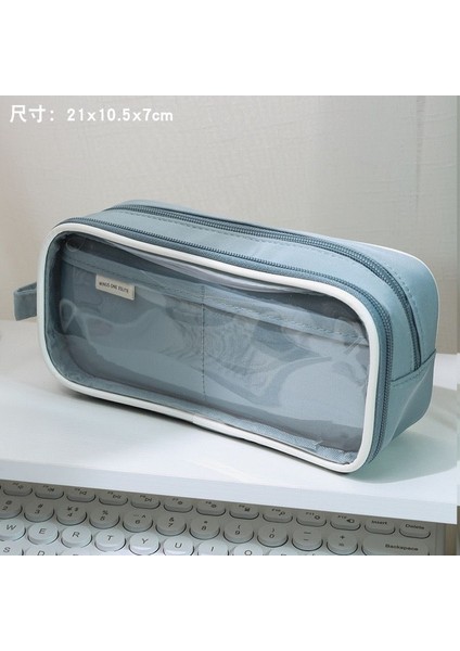 Ilk ve Ortaokul Öğrencileri Kırtasiye Kalem Kutusu Büyük Kapasiteli Kırtasiye Kutusu (Yurt Dışından)