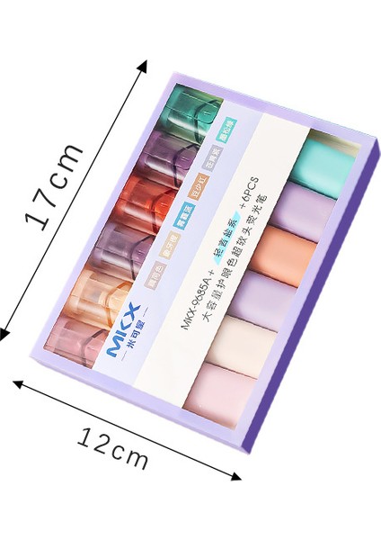 Açık Renk Göz Koruyucu Fosforlu Kalem Öğrenci Büyük Kapasiteli Çizim Kalemleri Öğrenme Kalemleri Yumuşak Uçlu Renkli (Yurt Dışından) fırsatları