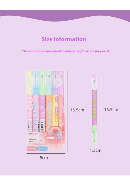 Çift Uçlu Yığma Fosforlu Kalem Öğrenci Renkli Kalemleri (Yurt Dışından) fiyatları