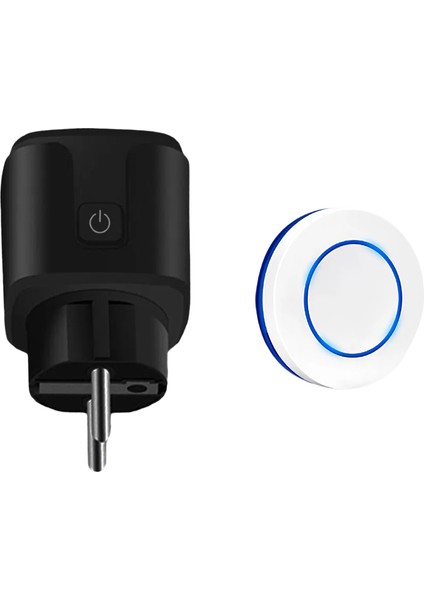 433MHZ Rf Wıfı Uzaktan Kumanda Anahtarı Kablosuz Elektrik Prizleri Ac 220V 15A Ev Aletleri Için Tek Fiş ve Verici LED (Yurt Dışından)