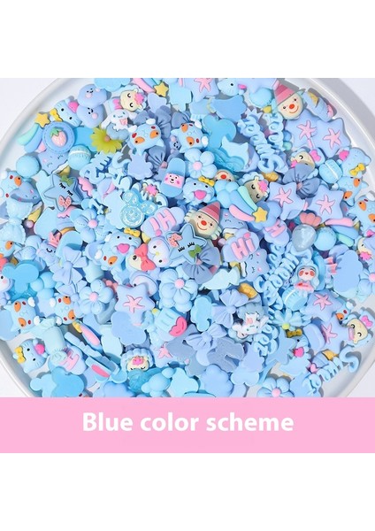 Karikatür Karışık Diy Malzemeler El Yapımı Dekoratif Saç Tokası Saç Kartı Aksesuarları (Yurt Dışından)