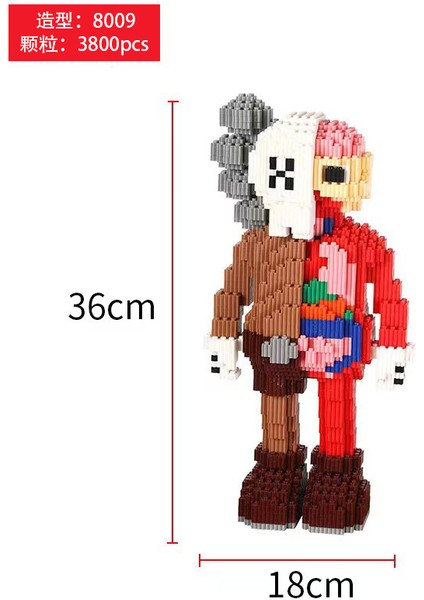 6-12 Yaş Tandem Küçük Parçacıklar Yapı Taşı Oyuncaklar Çocuk Eğitici Puzzle Yapboz Süsler (Yurt Dışından)