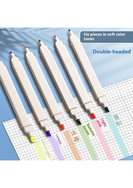 Fosforlu Kalem Öğrenci Kalemi Renkli El Yazısı Kalemi (Yurt Dışından)