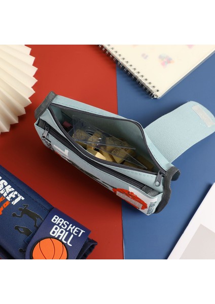 Basketbol Kalem Kutusu Kalem Kutusu Büyük Kapasiteli Kırtasiye Çantası (Yurt Dışından) fiyatları