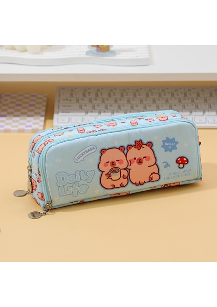 Ilkokul Öğrencileri Için Geniş Kapasiteli Kalem Kutusu Üniversal Kırtasiye Kutusu Kalem Kutusu (Yurt Dışından)