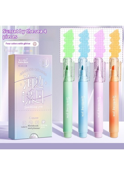 Renkli Floresan Kalem Markör (Yurt Dışından)