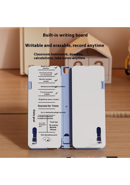 Kalem Kutusu Okuma Standı Çift Kullanımlı Çok Fonksiyonlu Kalem Kutusu Ilkokul Öğrencileri Kırtasiye Kutusu (Yurt Dışından) fırsatları