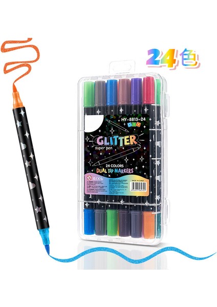 Markörler Boyama Simli Kalemler Suluboya Kalemleri Kırtasiye (Yurt Dışından)