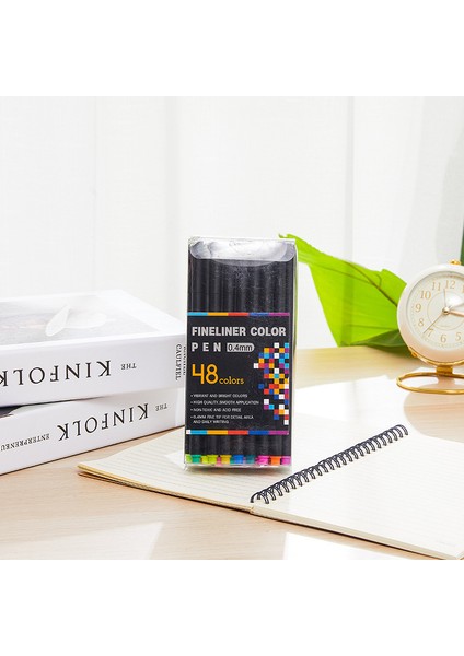 Suluboya Anahat Kalemi Çizim Seti 0.4mm Şırınga Nötr Kalem (Yurt Dışından)