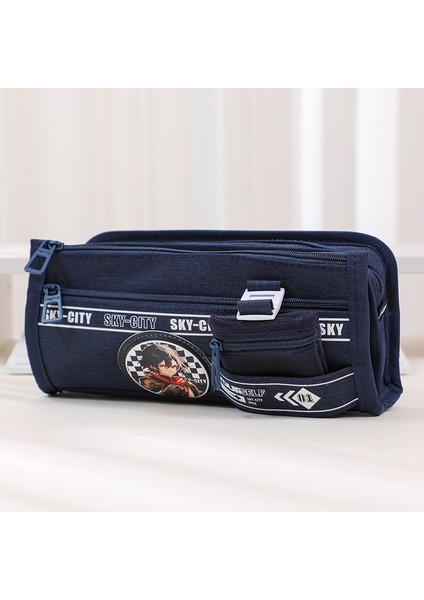 Büyük Kapasiteli Kalem Kılıfı Kırtasiye Düzenleyicisi (Yurt Dışından)