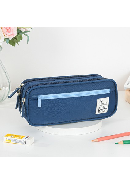 Büyük Kapasiteli Kırtasiye Kutusu Öğrenci Kalem Çantası Kalem Kutusu (Yurt Dışından)