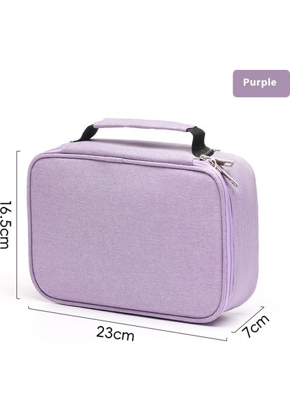 Büyük Kapasiteli Kalem Çantası Öğrenci 72 Renk Eskiz Kalem Kırtasiye Çantası Çok Fonksiyonlu Saklama Kırtasiye Kutusu (Yurt Dışından)