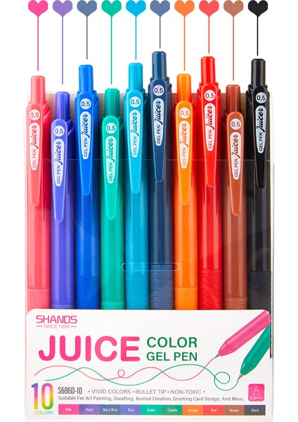 Renkli Nötr Kalem Öğrenci Eskiz Çizimi (Yurt Dışından)