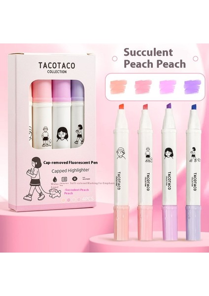 Öğrenci Renkli Markör Odak Markörleri (Yurt Dışından)