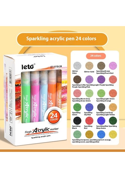 Fosforlu Kalem Sulu Boya Kalemi Lazer Inci Kalemi (Yurt Dışından)