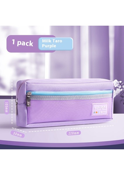 Büyük Kapasiteli Çok Katmanlı Kalem Çantası Kırtasiye Çantası Kalem Kutusu (Yurt Dışından)