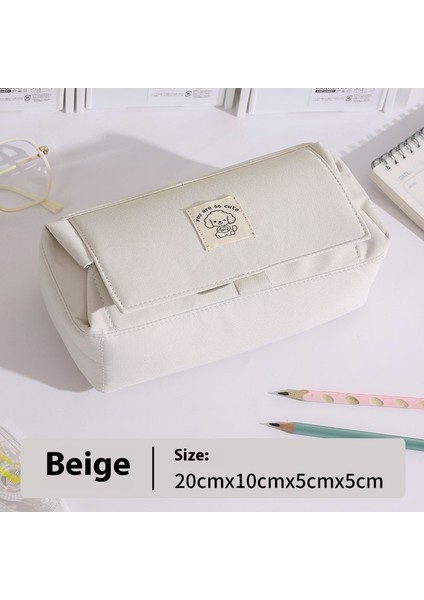 Kalem Kılıfı Büyük Kapasiteli Kırtasiye Düzenleyici Kalem Kılıfı (Yurt Dışından)