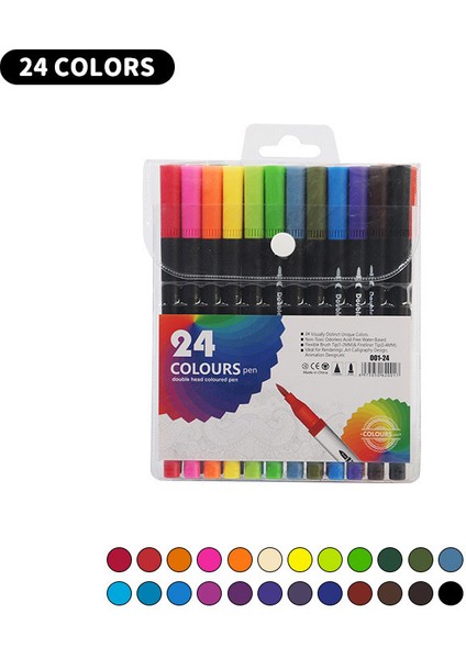 Marker Suluboya Kalem Seti (Yurt Dışından)