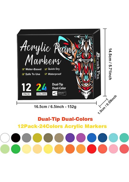 Marker Kalem Dıy Grafiti (Yurt Dışından)