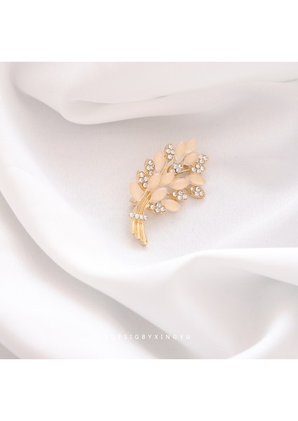 Yeni Broş Hafif Lüks Basit Mizaç Sabit Giysi Pin Takım Elbise Kolye Bilezik Şapkalar Sınıf Giyim Aksesuarları (Yurt Dışından)