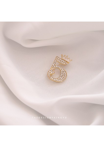 Yeni Broş Hafif Lüks Basit Mizaç Sabit Giysi Pin Takım Elbise Kolye Bilezik Şapkalar Sınıf Giyim Aksesuarları (Yurt Dışından)