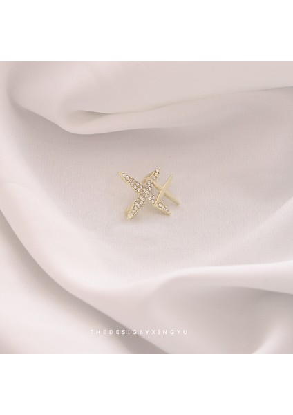 Yeni Broş Hafif Lüks Basit Mizaç Sabit Giysi Pin Takım Elbise Kolye Bilezik Şapkalar Sınıf Giyim Aksesuarları (Yurt Dışından)