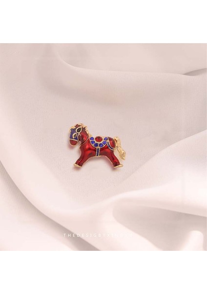 Yeni Broş Hafif Lüks Basit Mizaç Sabit Giysi Pin Takım Elbise Kolye Bilezik Şapkalar Sınıf Giyim Aksesuarları (Yurt Dışından)