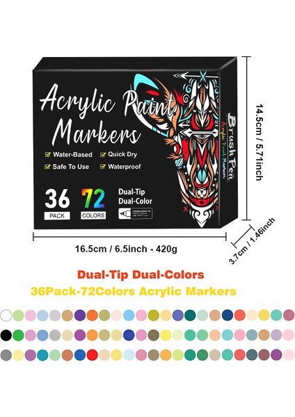 Marker Kalem Dıy Grafiti (Yurt Dışından)