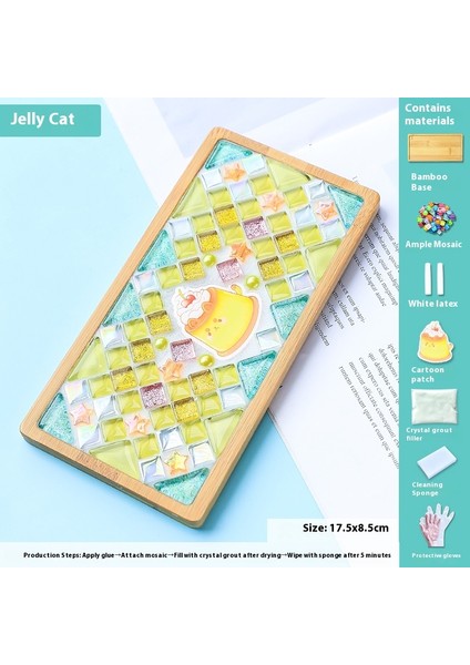 Çocuklar Dıy Yapım Malzemesi Kiti Dak Altlığı Sanat Eseri (Yurt Dışından)