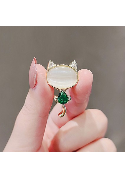 Yeni Küçük Broş Yay Parlama Önleyici Broş Yüksek Dereceli Korse Gömlek Parlama Önleyici Düğmeler Çok Yönlü Pimler (Yurt Dışından)