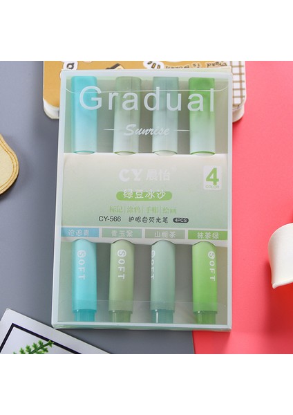 Büyük Kapasiteli Renkli Vurgulama Kalemi Öğrenci Kalemi (Yurt Dışından)