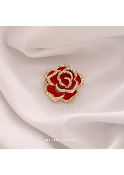 Yeni Küçük Broş Yay Parlama Önleyici Broş Yüksek Sınıf Çok Yönlülük Duygusu Parlama Önleyici Toka Pimi Giyim Aksesuarları (Yurt Dışından)