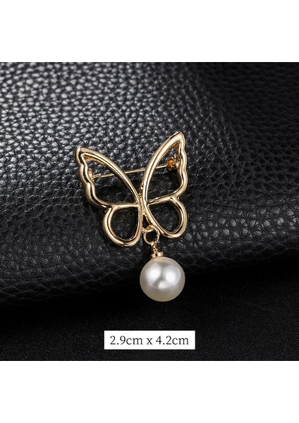 Yeni Küçük Broş Yay Parlama Önleyici Broş Yüksek Dereceli Korse Gömlek Parlama Önleyici Düğmeler Çok Yönlü Pimler (Yurt Dışından)