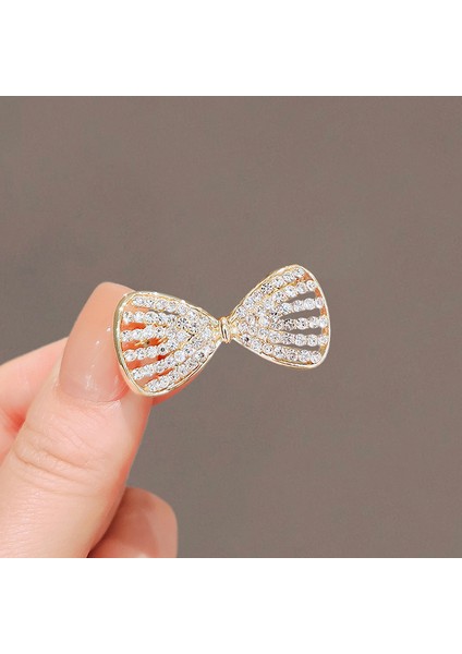 Yeni Küçük Broş Yay Parlama Önleyici Broş Yüksek Dereceli Korse Gömlek Parlama Önleyici Düğmeler Çok Yönlü Pimler (Yurt Dışından)