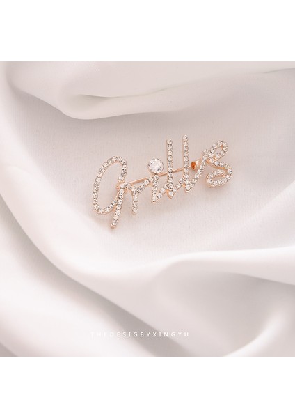 Yeni Küçük Broş Yay Parlama Önleyici Broş Yüksek Sınıf Çok Yönlülük Duygusu Parlama Önleyici Toka Pimi Giyim Aksesuarları (Yurt Dışından)