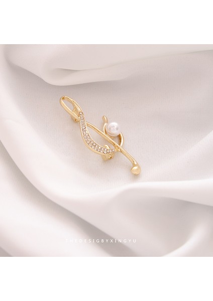 Yeni Broş Hafif Lüks Basit Mizaç Sabit Giysi Pin Takım Elbise Kolye Bilezik Şapkalar Sınıf Giyim Aksesuarları (Yurt Dışından)