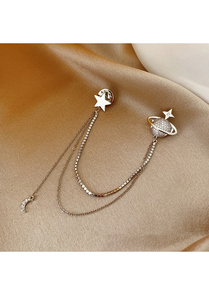 Yeni Broş Parlama Önleyici Kıdemli Işık Duygusu Lüks Tasarım Parlama Önleyici Toka Pimi Korsaj Küçük Broş Korsaj (Yurt Dışından)