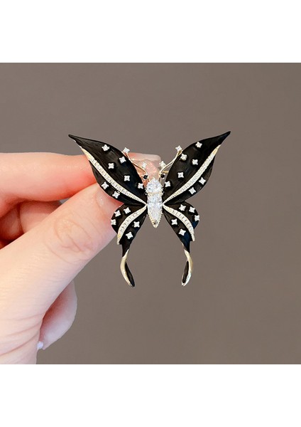 Yeni Broş Parlama Önleyici Kıdemli Işık Duygusu Lüks Tasarım Parlama Önleyici Toka Pimi Korsaj Küçük Broş Korsaj (Yurt Dışından)