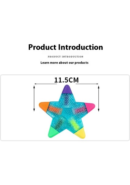 Renkli Yıldız Işaretleyici Fosforlu Kalem (Yurt Dışından) fırsatları