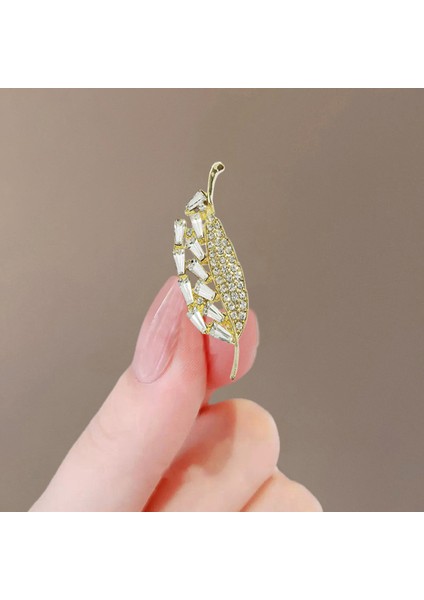 Yeni Broş Parlama Önleyici Kıdemli Işık Duygusu Lüks Tasarım Parlama Önleyici Toka Pimi Korsaj Küçük Broş Korsaj (Yurt Dışından)